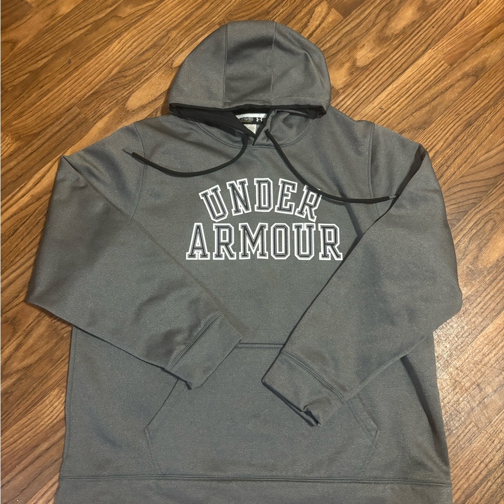 Under Armour Gray Men's Hoodie PullOver Size 2XL